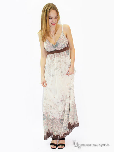 Платье Ultra Moda, цвет coffee