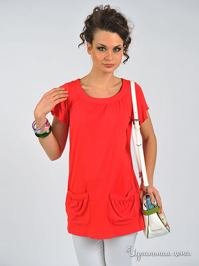 Туника Dea Fiori, цвет оранжевый