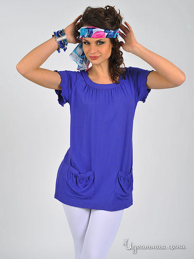 Туника Dea Fiori, цвет синий
