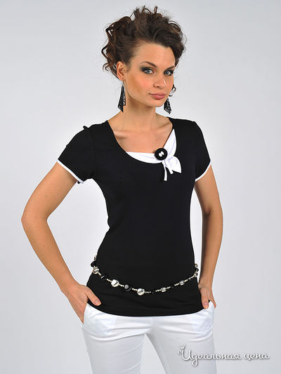 Майка Dea Fiori, цвет черный