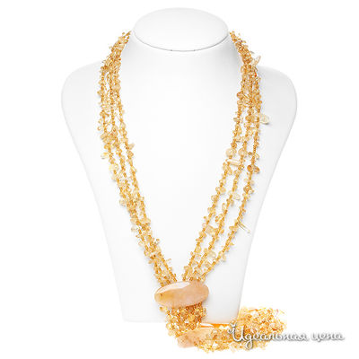 Колье Migura, цвет желтый