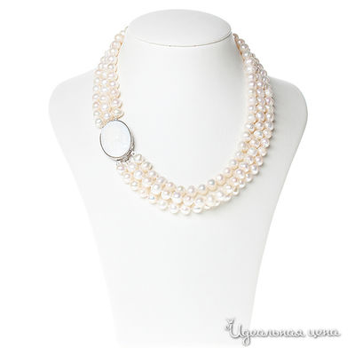 Бусы Migura, цвет белый