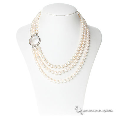 Бусы Migura, цвет белый