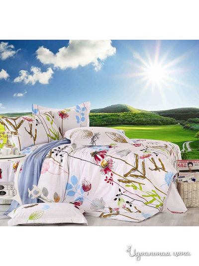 Комплект постельного белья 1,5-спальный Valtery, цвет мультиколор