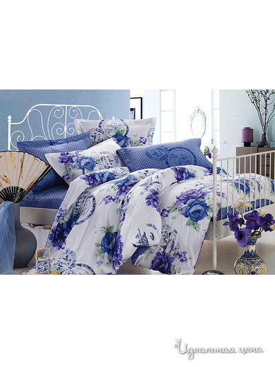 Комплект постельного белья двуспальный Valtery, цвет мультиколор