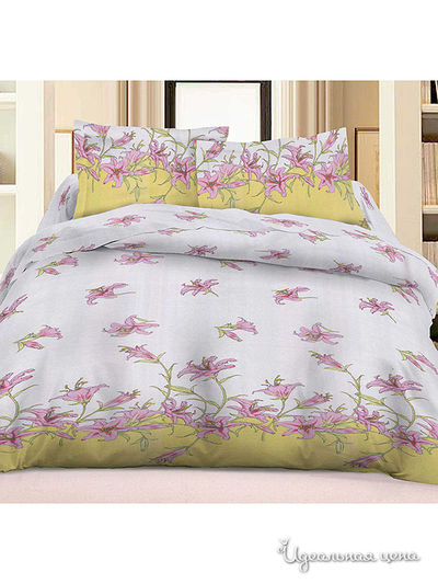 Комплект постельного белья двуспальный Valtery, цвет мультиколор