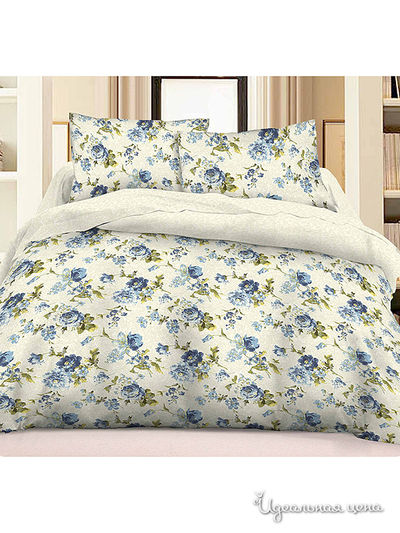 Комплект постельного белья Евро Valtery, цвет Мультиколор