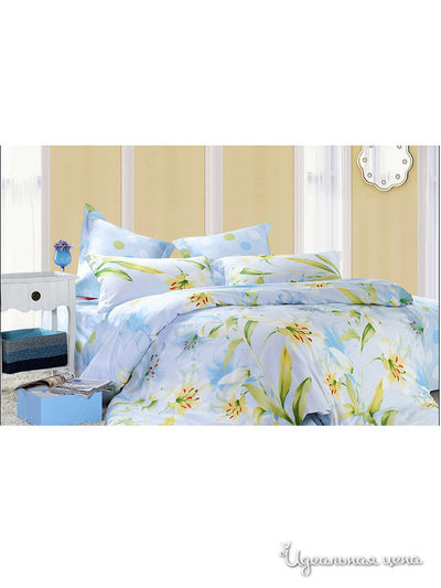 Комплект постельного белья, семейный Famille, цвет мультиколор