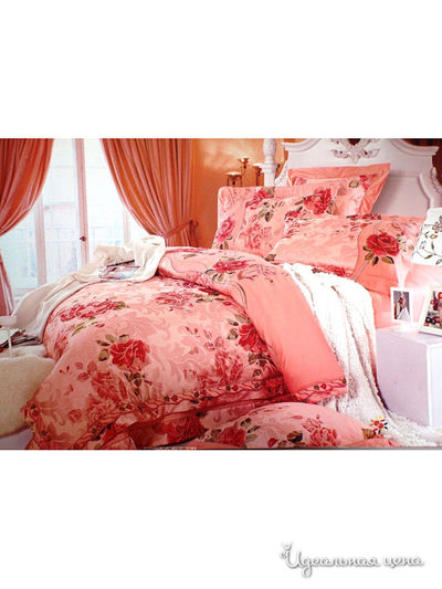 Комплект постельного белья, Евро Valtery, цвет мультиколор