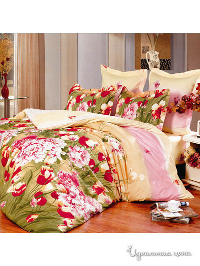 Комплект постельного белья, 2-спальный Valtery, цвет мультиколор