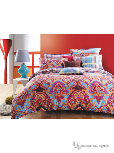 Комплект постельного белья, 2-х спальный Valtery, цвет мультиколор