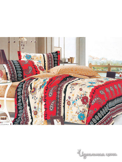 Комплект постельного белья, 1,5-спальный Valtery, цвет мультиколор