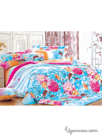 Комплект постельного белья 1,5 спальный Valtery, цвет мультиколор