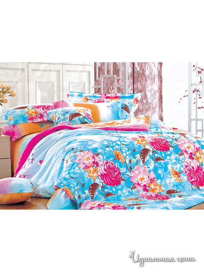 Комплект постельного белья, 2-спальный Valtery, цвет мультиколор