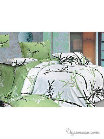 Комплект постельного белья, евро Valtery, цвет мультиколор