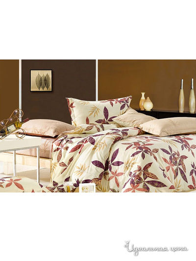 Комплект постельного белья Евро Valtery, цвет мультиколор