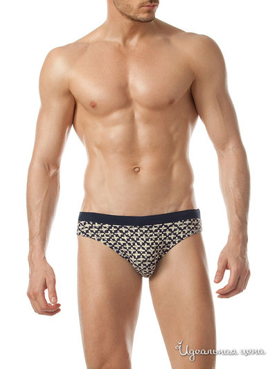 Плавки Charmante, цвет темно-синий, белый