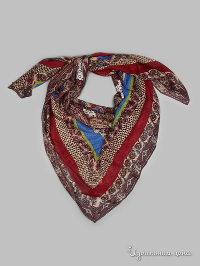 платок Passigatti, цвет бордовый