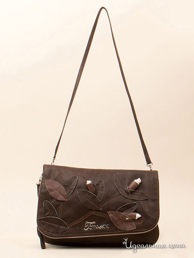 Клатч Maria Tomassini, цвет коричневый