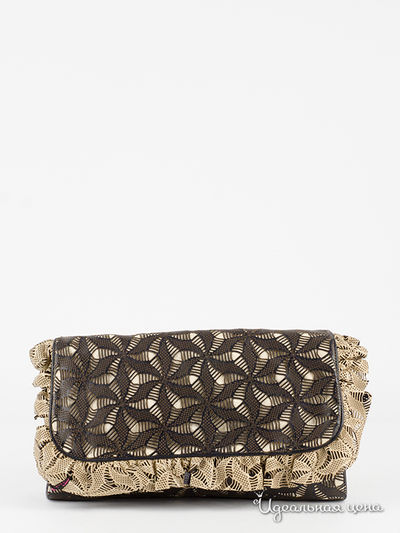 Клатч Maria Tomassini, цвет коричневый