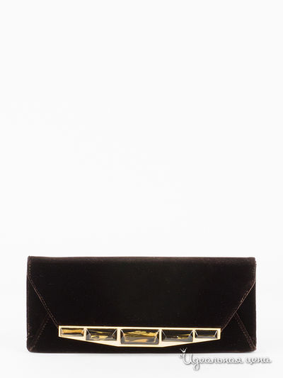 Клатч Maria Tomassini, цвет Коричневый