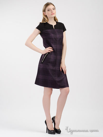 Платье Arrangee, цвет сиреневый, черный