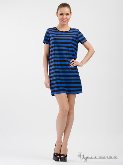 Платье Vicolo, цвет черный, синий