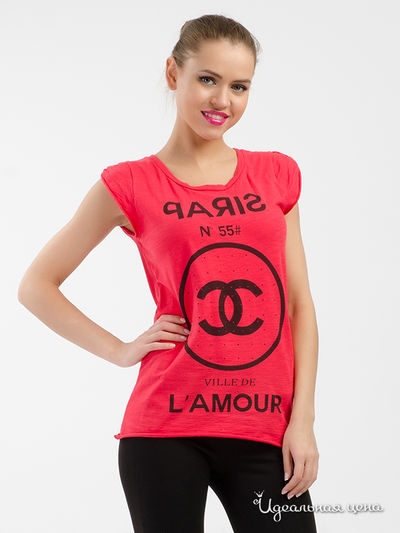 Футболка Northland-Vicolo, цвет красный, черный