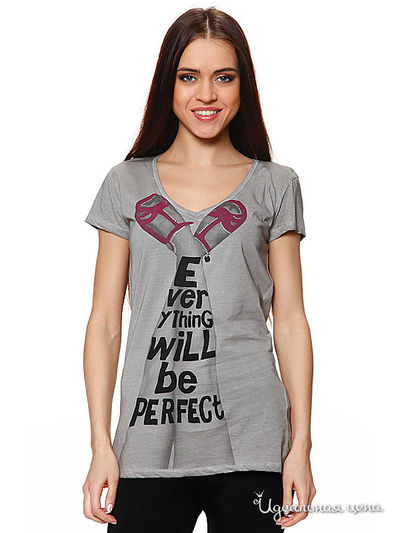 Футболка Cipo & Baxx, цвет серый