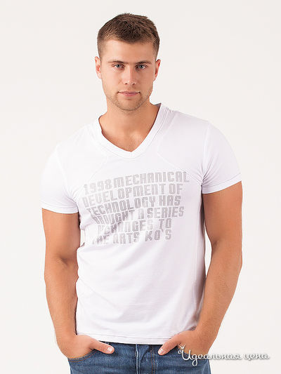 Футболка Ko's, цвет белый