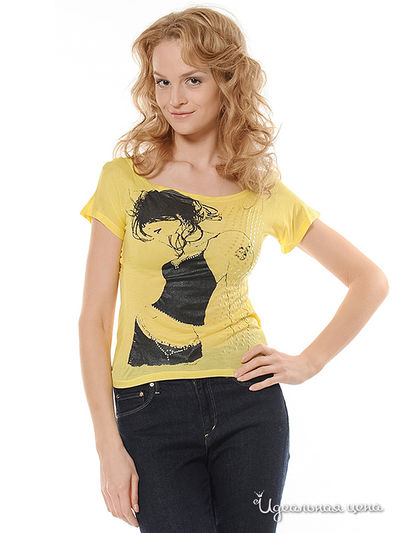 Футболка Cipo & Baxx, цвет желтый