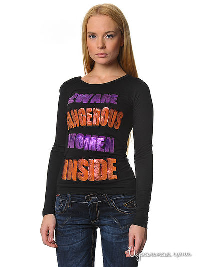 Лонгслив Cipo & Baxx, цвет черный