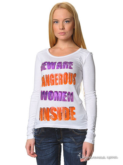 Лонгслив Cipo & Baxx, цвет белый