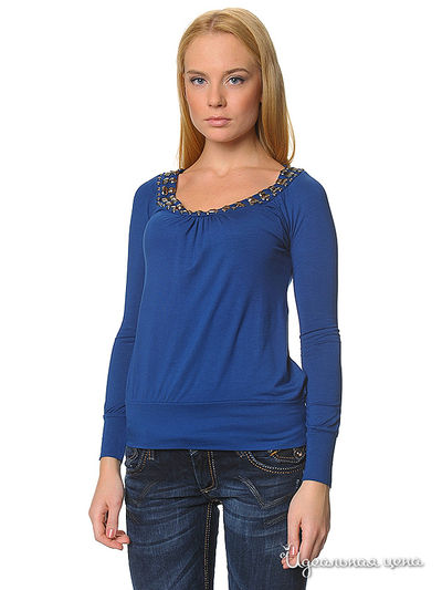 Лонгслив Cipo & Baxx, цвет синий