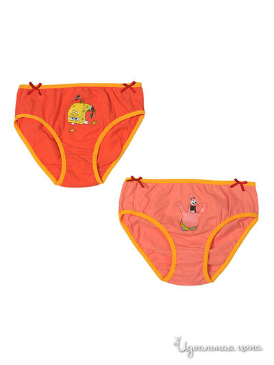 Трусы для девочек 2 шт. Cartoon brands Cartoon Brands, цвет Разноцвет