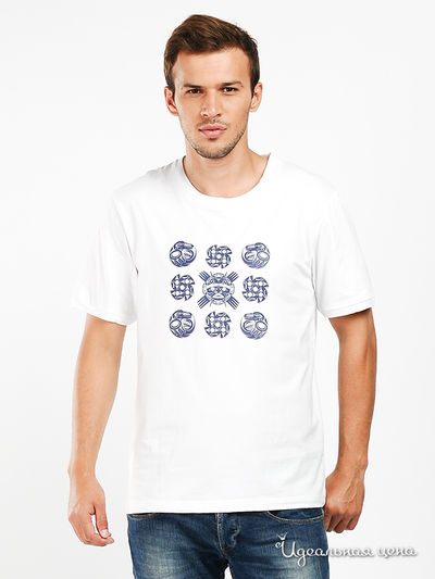 Футболка Ultra, цвет белый, синий