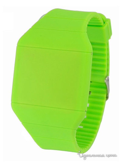 Часы Часики-масики, цвет салатовый