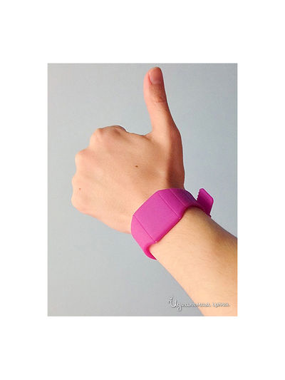 Часы Часики-масики, цвет лиловый