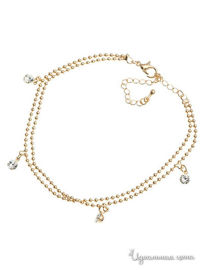 Браслет Эсмеральда, цвет золотой