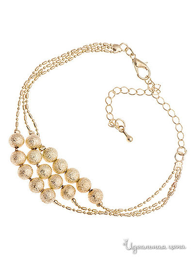 Браслет Эсмеральда, цвет золотой