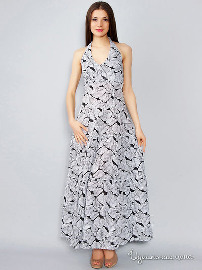 Сарафан M.A.K.K.O., цвет черный, белый