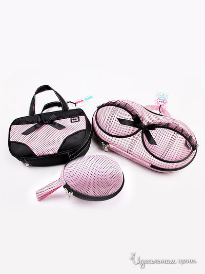 Комплект для хранения Brabag, цвет розовый