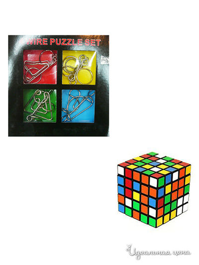 Набор не скучной дороги (набор головоломок и кубик рубик) Gift Idea