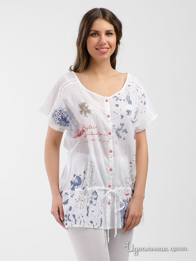 Блуза New Lait, цвет Мультиколор