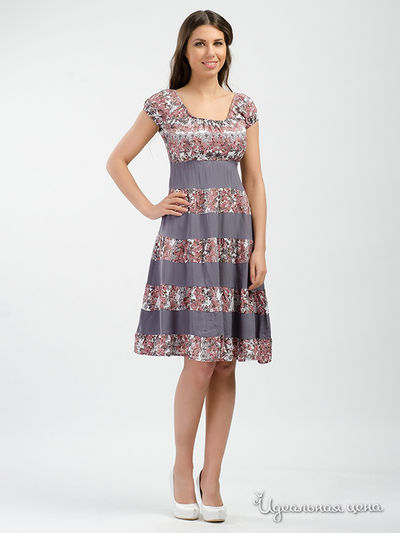 Платье La Via Estelar, цвет серый