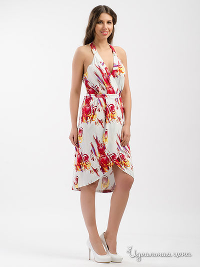 Сарафан La Via Estelar, цвет бело/красный