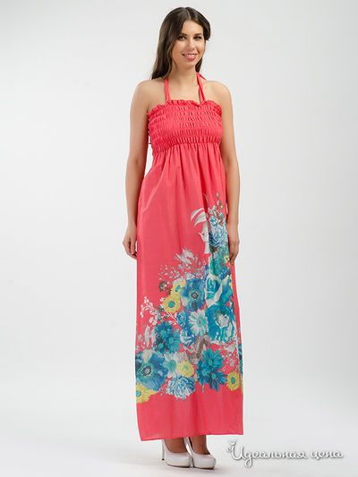 Сарафан New Lait, цвет коралловый
