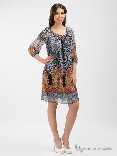 Платье La Via Estelar, цвет леопард