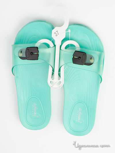 Шлепанцы De Fonseca, цвет Зеленый