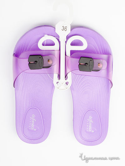 Шлепанцы De Fonseca, цвет фиолетовый